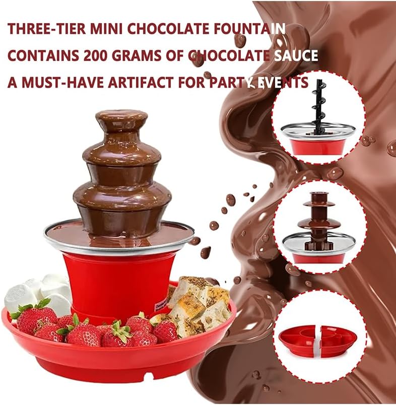 Electric Mini Chocolate Fountain
