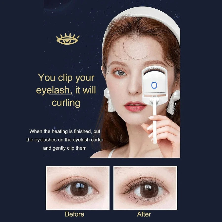 ELECTRIC EYELASH CURLER HEATED